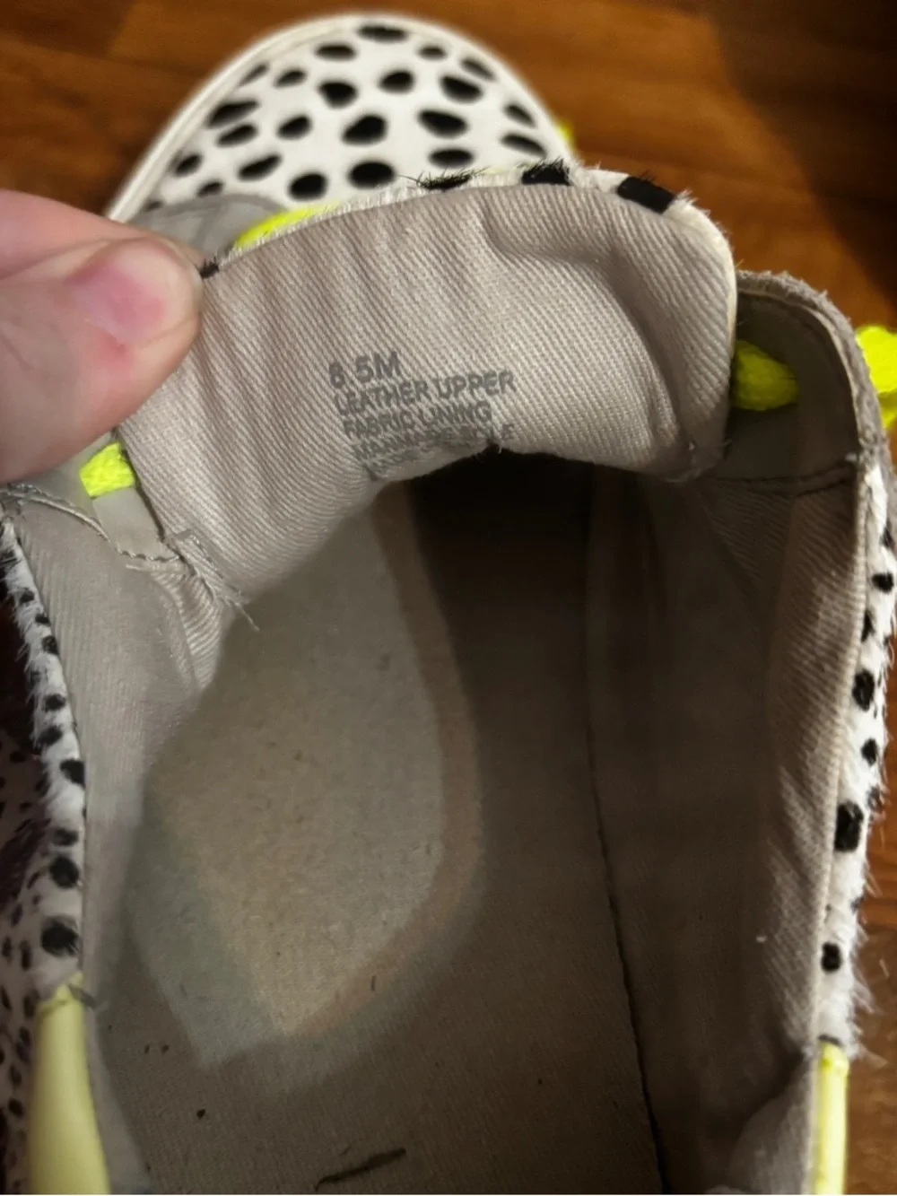Gianni Bini animal print fashion sneakers